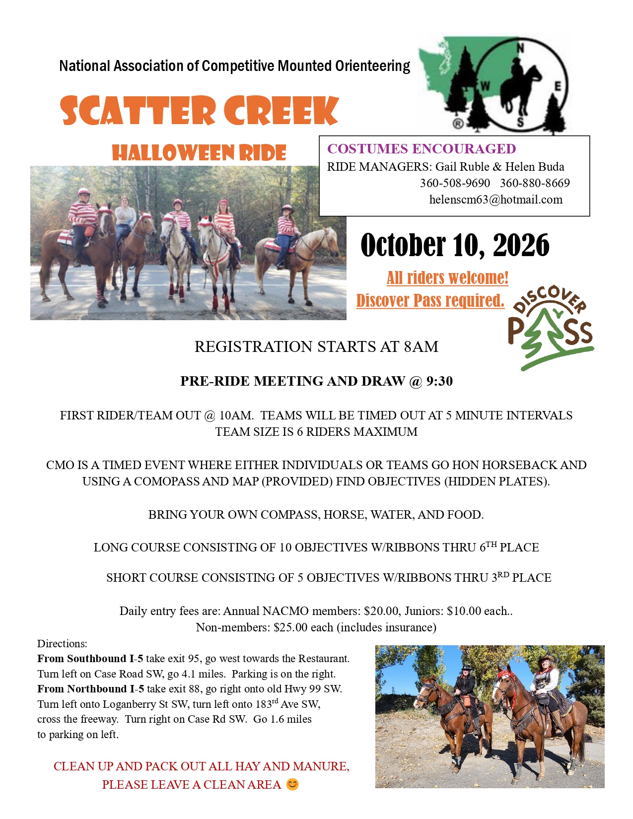 Oct 10, 2026 Scatter Creek, WA